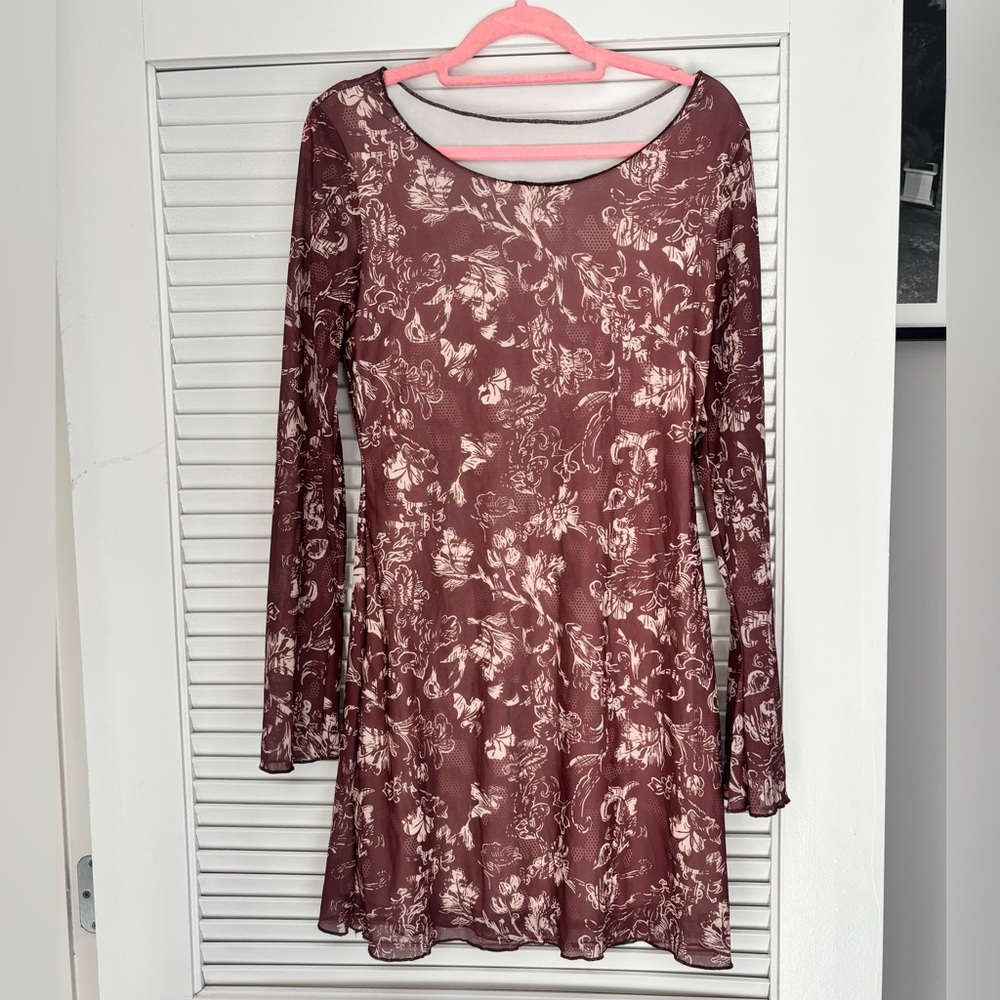 Floral Long Sleeve Dress